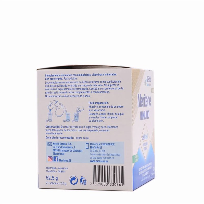 Buy Meritene Immune Celltrient 21 Sachets 2 5 G Deals On Meritene Brand Buy Now