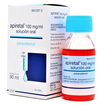 Apiretal 100 Mg/Ml Oral Solution 90 Ml