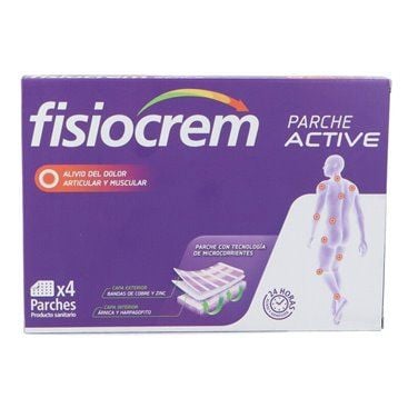 Fisiocrem Parche Active 4 Unidades