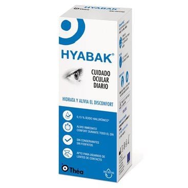 Hyabak 0.15% Solucion Hidratante 10 Ml