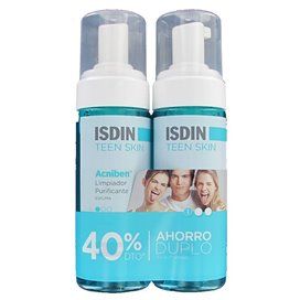 Isdin Teen Skin Acniben Foaming Cleanser 2X150Ml