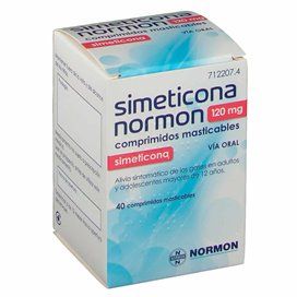 Simeticona Normon 120 Mg 40 Comprimidos Masticables