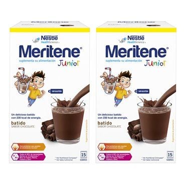 Meritene Junior Chocolate Duplo 2x1