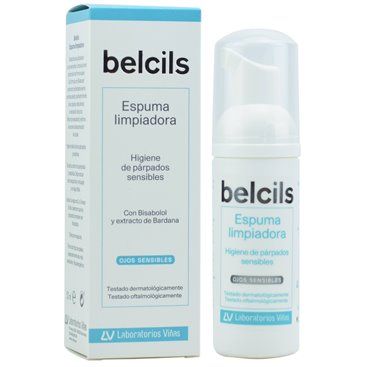 Belcils Espuma de Limpeza de Pálpebras e Cílios 50Ml