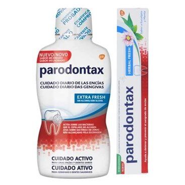 Parodontax Herbal Mouthwash 500Ml + Parodontax Helbal Fresh 75Ml