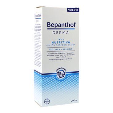 Bepanthol Derma Nutritiva Loção corporal diária 200 Ml