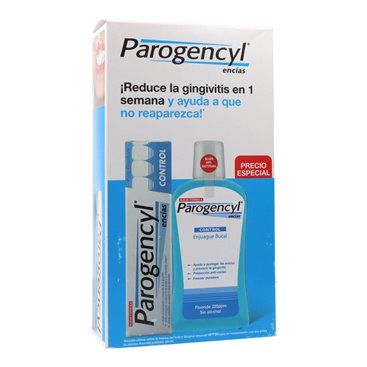 Parogencyl Control Gengivas Pasta de dentes 125Ml + Colutório500Ml