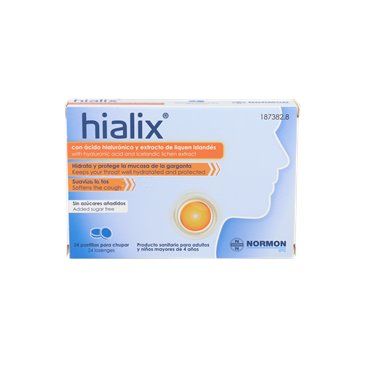 Hialix 24 Pastillas Para Chupar