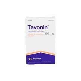 Tavonin 120 Mg 30 Comprimidos Recubiertos