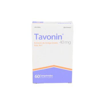 Tavonin 40Mg 60 Comprimidos Recubiertos