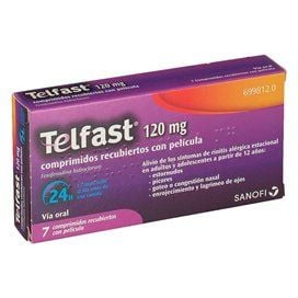 Telfast 120 Mg 7 Film-coated Tablets