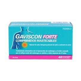 Gaviscon "Forte" 48 Comprimidos Masticables