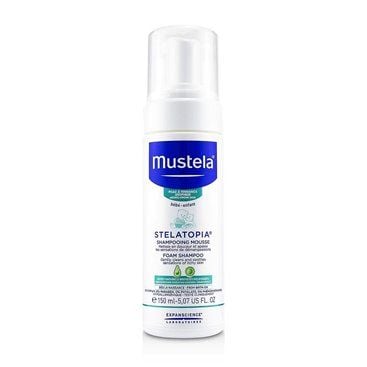 Mustela Stelatopia Champô Mousse recém-nascido 150Ml