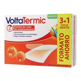 Voltatermic Parches De Calor 3+1 Formato de poupança