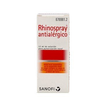 Rhinospray Antialergico Nebulizador Nasal 12 Ml