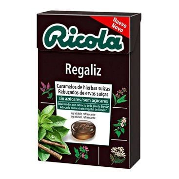 Ricola Caramelos sem Açúcar Alcaçuz 50 G