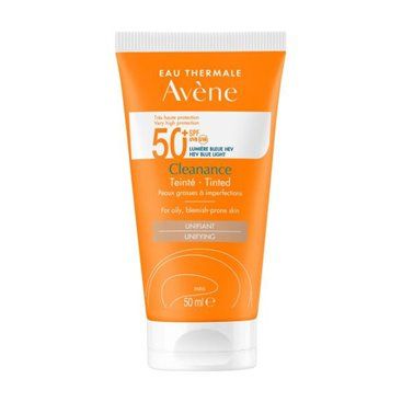 Avene Cleanance Solar Piel Grasa con Color SPF50+ 50Ml