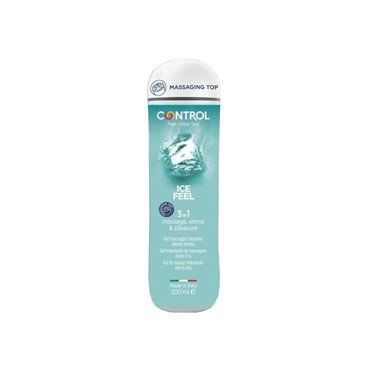 Control Ice Feel Gel De Masaje Hidratante 200Ml