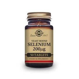 Solgar Selenium in Yeast 200mcg 50 tablets