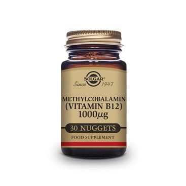 Solgar Metilcobalamina Vitamina B12 1000mcg 30 comprimidos