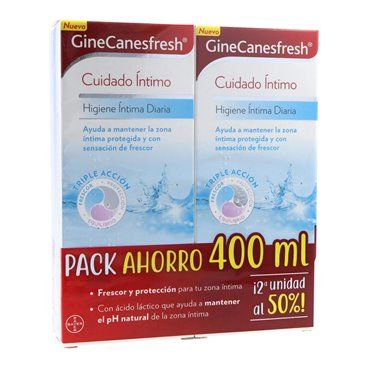 Ginecanesfresh Cuidado Íntimo 200Ml+200Ml