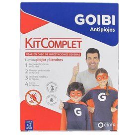 Goibi Anti piolhos Kit Complet (Loção 125Ml + Champô 125Ml)