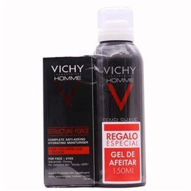 Vichy Homme Structure Force 50Ml + Regalo Gel Afeitar 150Ml