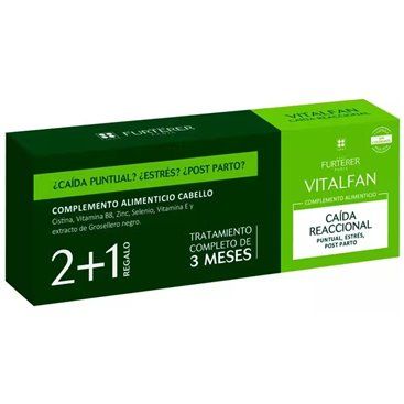 Rene Furterer Vitalfan Reactional Anti-Hair Loss 3x30 Capsules