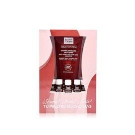 Martiderm Hair System 28 Ampollas Anticaída 3Ml+ Champú Anticaída Anti-Aging 200Ml