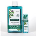 Klorane Champu A La Menta Bio 400Ml+ Champu Seco Detox 50Ml