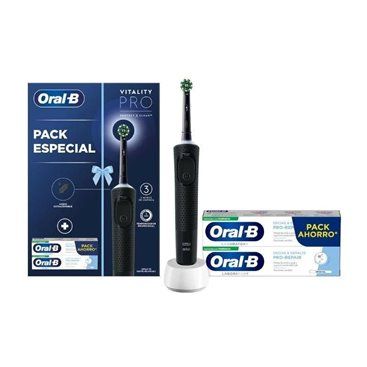 Oral B Escova eléctrica Vitality Pro + Pasta Repair 2x100Ml