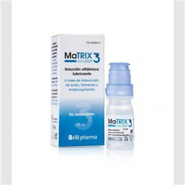 Matrix Ocular 3 Solução Oftálmica Lubrificante 10Ml