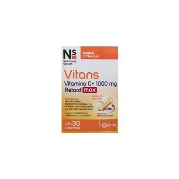 Ns Vitans Vitamin C+ 1000 Mg Retard Max 30 Tablets