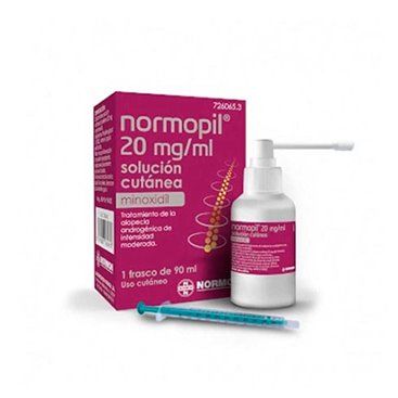 Normopil 20Mg/Ml Solução Cutânea 90Ml 1 Frasco