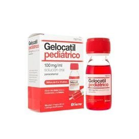 Gelocatil Pediátrico 100Mg/Ml Solução Oral 60Ml