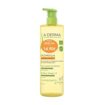 A-Derma Exomega Control Aceite Ducha 750Ml