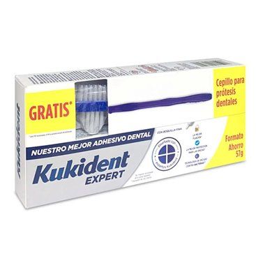 Kukident Expert 57Gr + Escova de prótese