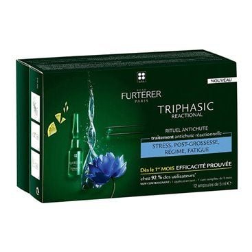 Rene Furterer Triphasic Tratamento Anti-queda Reaccional 12x5 Ml