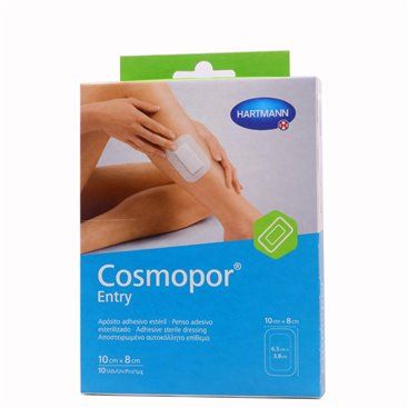 Cosmopor Entry Sterile Wrap 10 Pcs 10 Cm X 8 Cm