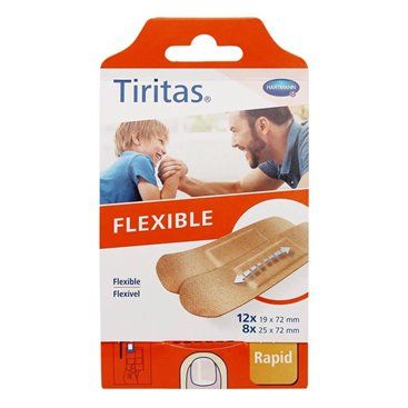 Tiritas Elastic Rapid Textil 20 U