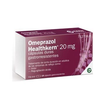 Omeprazole Healthkern 20 Mg 14 Gastro-resistant Capsules (blister)