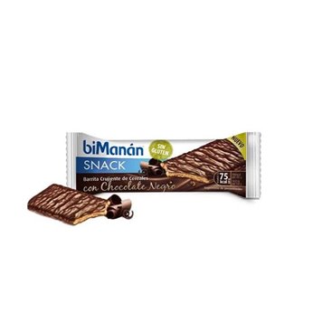 Bimanan Bekomplett Snack Cereais Crocantes Chocolate Preto 1 Barra