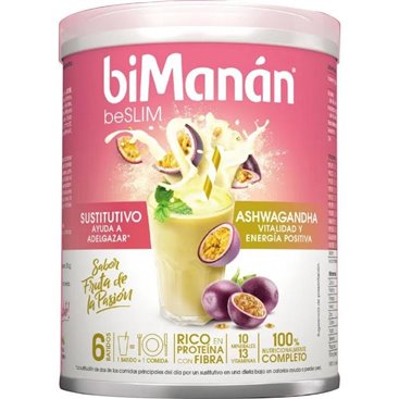 Bimanan Beslim 6 Smoothies de Maracujá e Ashwagandha 330G