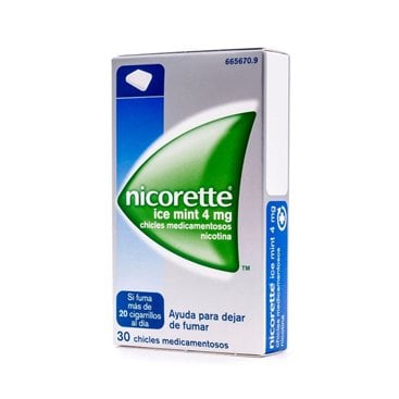 Nicorette 4 Mg 30 Medicated Chewing Gum