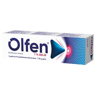 Gel de pele Olfen 11,6 Mg/G 1 tubo 60 G