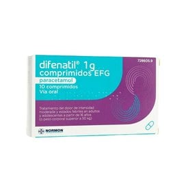 Difenatil 1G 10 Tablets