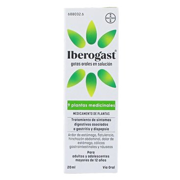 Iberogast Gotas Orales Solucion 20 Ml