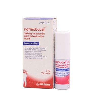 Normobucal 200 Mg/Ml Aerosol Bucal Solucion 5 Ml