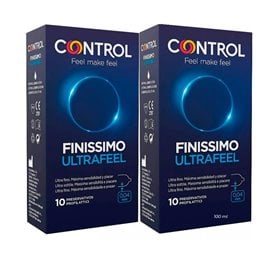 Control Ultrafeel Preservativos 2x10 Unidades Pack