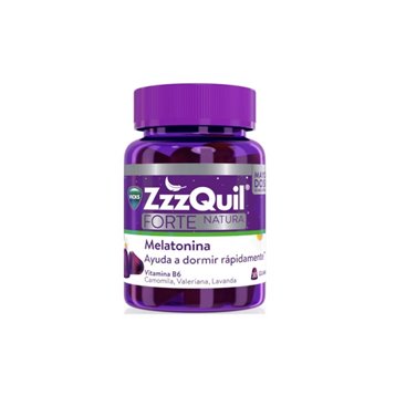 Zzzquil Natura Forte 30 Gummies Sabor Frutos Del Bosque